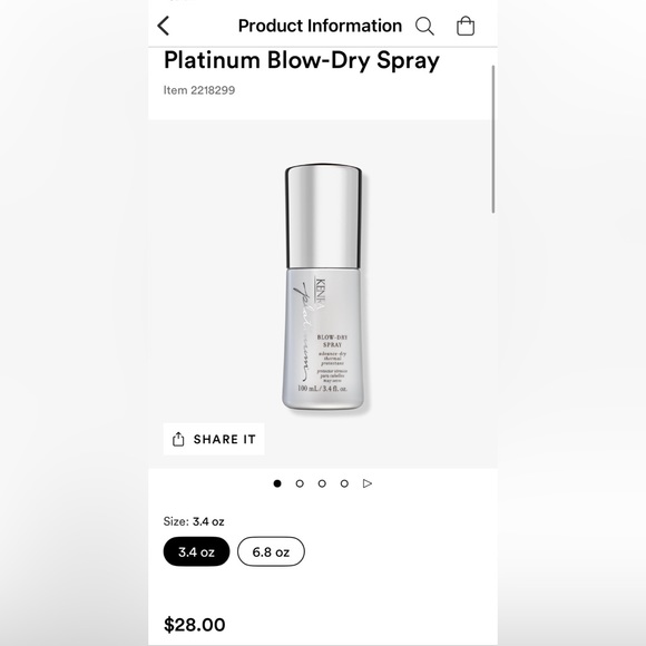 Kenra Set: Thickening Mousse & Blow-Dry Mist, Full Size, BOGO! - Picture 4 of 7